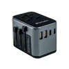 Verbatim Adapteris kelioninis EU/UK/US 2xUSB-A/2xUSB-C PD 30W UTA-03 juodos spalvos 49545