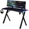 Xrocker X Rocker Lumio XL RGB Gaming Schreibtisch mit RGB-Beleuchtung &amp; Mousepad