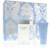 Dolce&Gabbana D y g Light Mėlyna EDT, 100 ml kūno losjonas, 50 ml kelioninis purškiklis, 10 ml