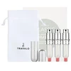 Travalo Classic HD SET Sidabrinis pildomų kvepalų buteliukų (atomaizerių) rinkinys, 3 x 5 ml