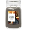 Yankee Home Yankee Candle Crackling Embers vaško žvakė cilindro formos mediena Pilka 1 vnt.