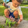 Interaktyvus dinozauras Woopie, šviečiančios akys ir plokštės