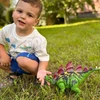 Interaktyvus dinozauras Woopie, šviečiančios akys ir plokštės