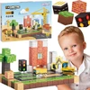 Magnetinės kaladėlės Woopie, 115 detalių
