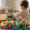 Magnetinės kaladėlės Woopie, 63 elementai