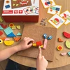 Medinis kalimo žaislas Woopie, 20 šablonų
