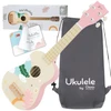 Muzikinis instrumentas ukulelė Classic World, rožinė