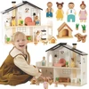 Tooky Toys Lėlių namelis TOOKY TOY, 20 elementų