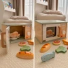 Tooky Toys Žaislas rinkinys Tooky Toy, medinis maistas