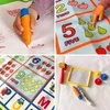Vandens kilimėlis Woopie, dvipusis edukacinis spaudinys