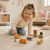 Viga Toys Baldų komplektas lėlių nameliui Viga, 5 kambariai