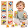 Viga Toys Dėlionė medinė Viga, magnetinė