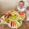 Viga Toys Edukacinis stalas Viga, medinis
