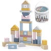 Viga Toys Kaladėlių rinkinys Viga, 60 elementų