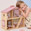 Viga Toys Lėlių namelis Viga, medinis