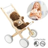 Viga Toys Lėlių vežimėlis VIGA, iš buko medienos