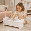 Viga Toys Medinė lopšinė Viga, tinka lėlėms iki 38 cm