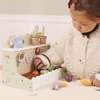 Viga Toys Medinis žaislas Viga, daržovių sodas