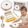 Viga Toys Muzikos instrumentų rinkinys VIGA, lakuota mediena