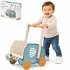 Viga Toys Vaikštynė-stūmdukas Viga, 2 viename funkcija