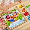 Viga Toys Žaidimas dėlionė Viga, medinė konstrukcija