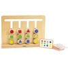 Viga Toys Žaidimas dėlionė VIGA, su dvipusiais kaladėlėmis
