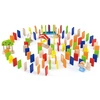 Viga Toys Žaislas domino rinkinys VIGA, 116 medinių kaladėlių