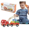 Viga Toys Žaislas kranas Viga, su magnetais