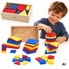 Viga Toys Žaislas lavinamasis VIGA, 48 kaladėlės