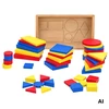 Viga Toys Žaislas lavinamasis VIGA, 48 kaladėlės
