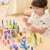 Viga Toys Žaislas rūšiavimo rinkinys VIGA, 141 detalė