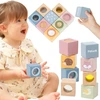 Viga Toys Žaislas sensoriniai blokeliai VIGA, 8 elementai
