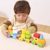 Viga Toys Žaislas traukinys VIGA, 17 elementų