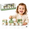 Viga Toys Žaislas traukinys VIGA PolarB, 14 kaladėlių