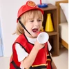 Viga Toys Žaislas ugniagesio rinkinys Viga, su liemene