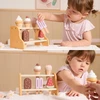Viga Toys Žaislų rinkinys VIGA, su mediniu dvigubu stovu