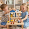 Viga Toys Žaislų rinkinys VIGA, trijų aukštų.