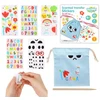 Woopie Artfun Kūrybinis rinkinys Woopie, 109 lipdukai