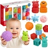 Žaislas kaladėlės WOOPIE BABY, girgždančios