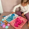 Žaislas kinetinio smėlio rinkinys Woopie, 1000 g
