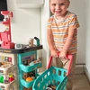 Žaislas prekybos centras Woopie, su šviečiančiu skaitytuvu
