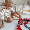Žaislas traukinių rinkinys Woopie, 92 elementai