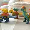 Žaislų rinkinys Woopie, trys dinozaurai