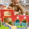 Žaislų rinkinys WOOPIE Žalias, 18 elementų