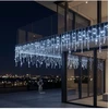 Girlianda-varvekliai su blykste 15m. 300LED šaltai balta