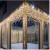 Girlianda-varvekliai su blykste 22m. 500LED šiltai balta spalva