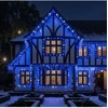 Girlianda-varvekliai su blykste 22m. 500LED mėlyna spalva