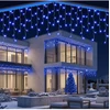 Girlianda-varvekliai su blykste 22m. 500LED mėlyna spalva