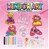 Kūrybinis Rinkinys "Window Art": Princesių Pasaulis