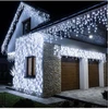Lauko girlianda varvekliai 500LED 22.5m. Šaltai balti
